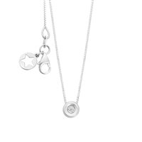 Necklace Comete Woman Storia di Luce 375 in Gold KGLB1403